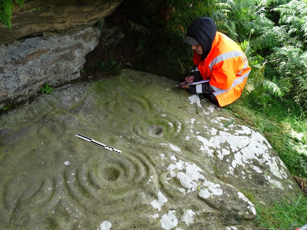 Prehistoric rock art in Northumberland